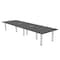 Skutchi Designs 45 in W, 120 in L, 29 in H, Engineered Wood Top, Grey H-REC-48119PT-AN-EL - alternate 1
